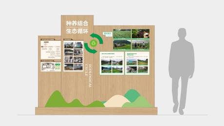 源文件下载【享设计】搜索编号：20900036257823137【农业企业展厅文化墙设计】