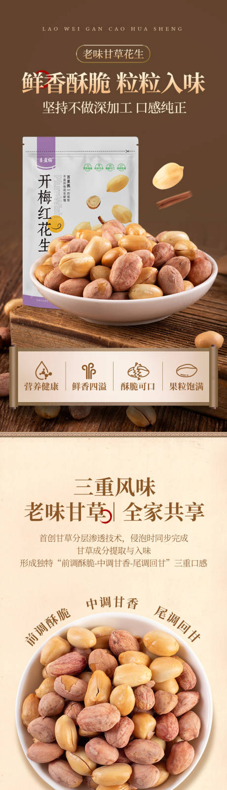 源文件下载【享设计】搜索编号：87300036229195636【甘草花生详情页 】