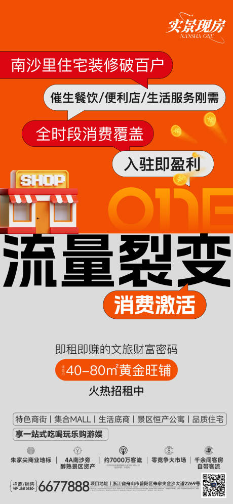 源文件下载【享设计】搜索编号：23050036484934580【商铺招商大字报海报】