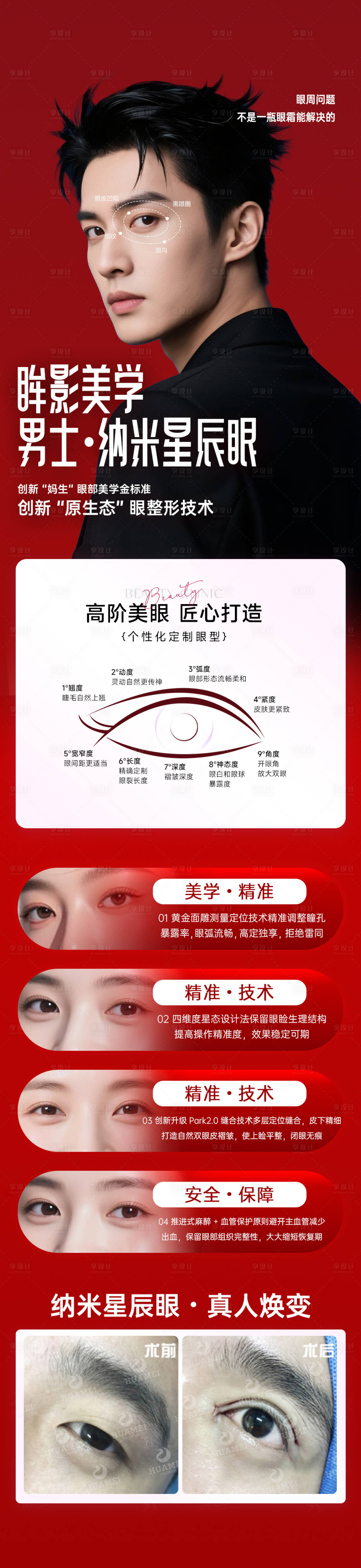 源文件下载【享设计】搜索编号：50600036483193648【男士纳米星辰眼海报】