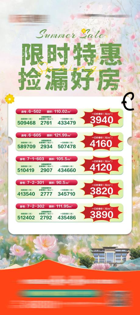 源文件下载【享设计】搜索编号：73700036485684125【地产夏日一口价展架】