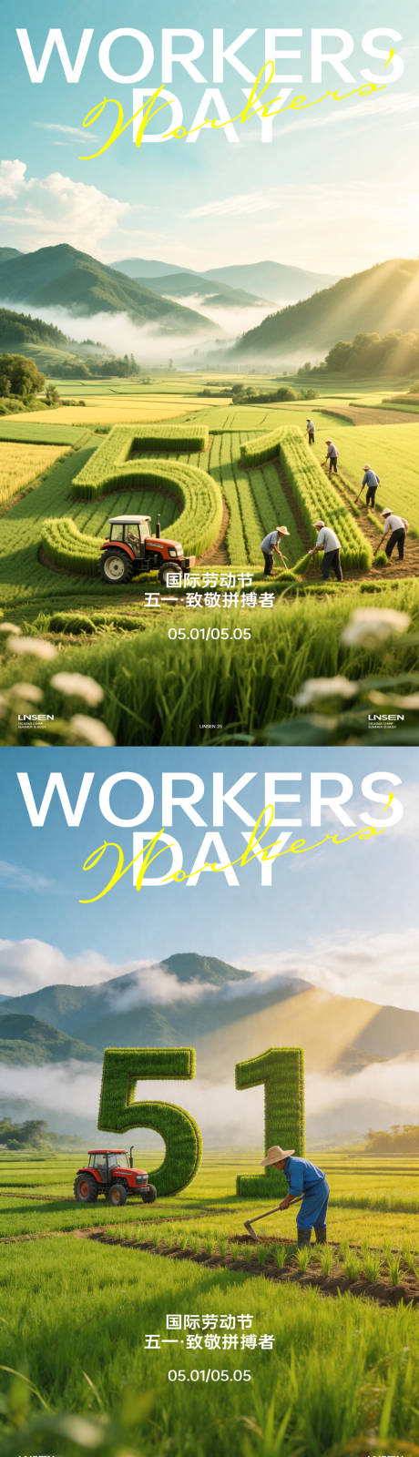 源文件下载【享设计】搜索编号：95170036454681458【51劳动节海报】