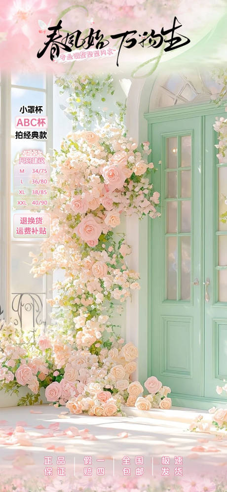 源文件下载【享设计】搜索编号：27180036230112893【直播贴片春风始万物生】