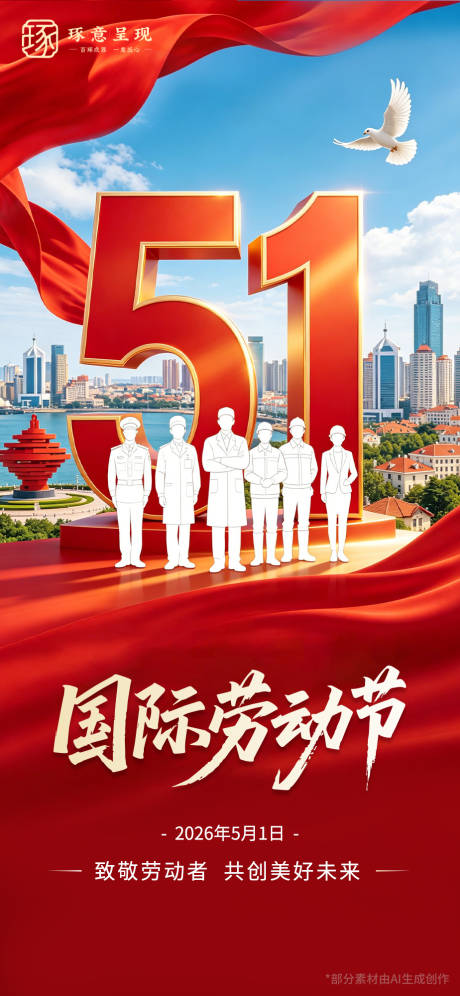 源文件下载【享设计】搜索编号：31360036491203005【五一劳动节海报】