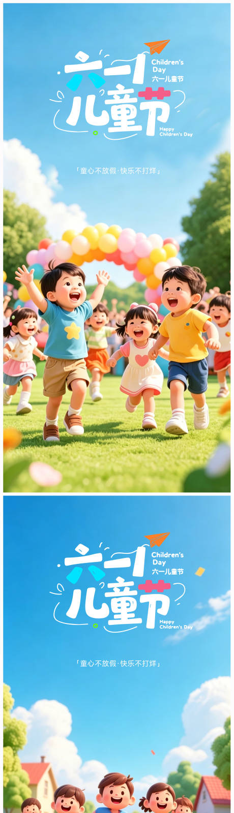 源文件下载【享设计】搜索编号：37640036911537218【六一儿童节海报】