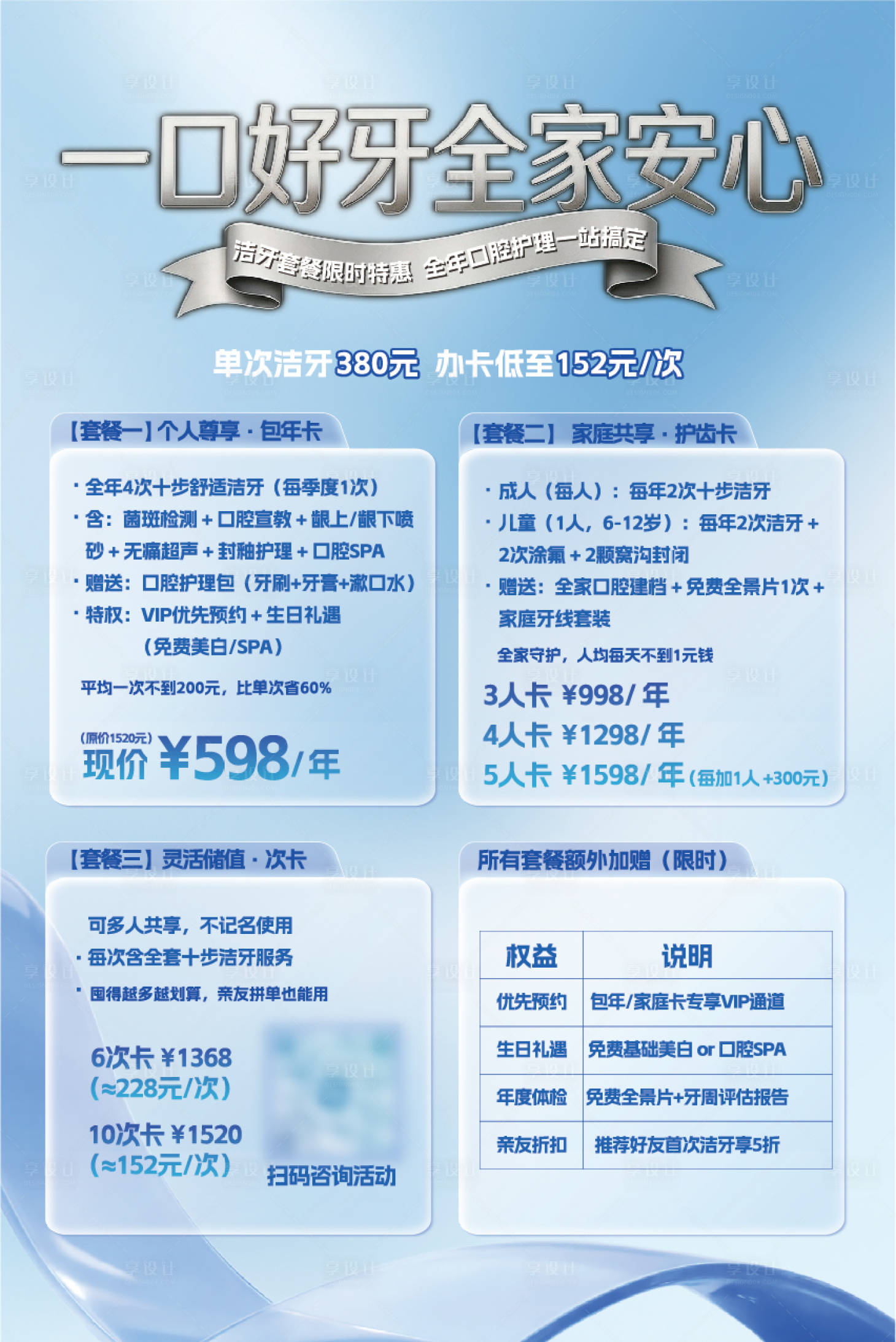 源文件下载【享设计】搜索编号：49620036686122065【牙齿海报】