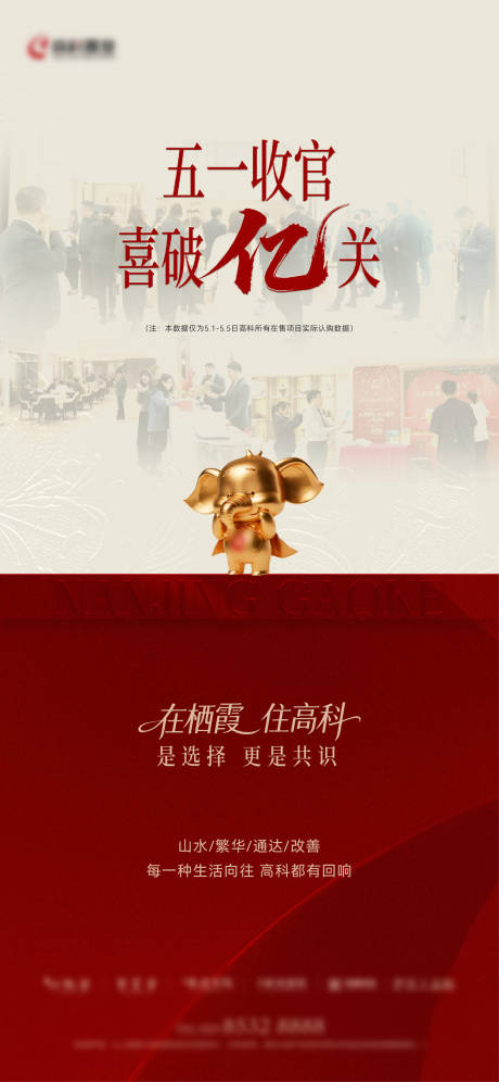源文件下载【享设计】搜索编号：33050036689177152【房地产五一破亿热销海报】