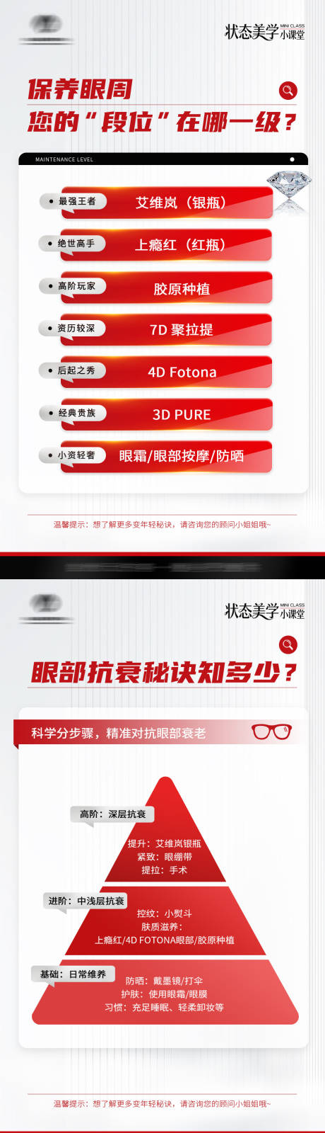源文件下载【享设计】搜索编号：23360036675692355【医美眼部抗衰科普系列海报】