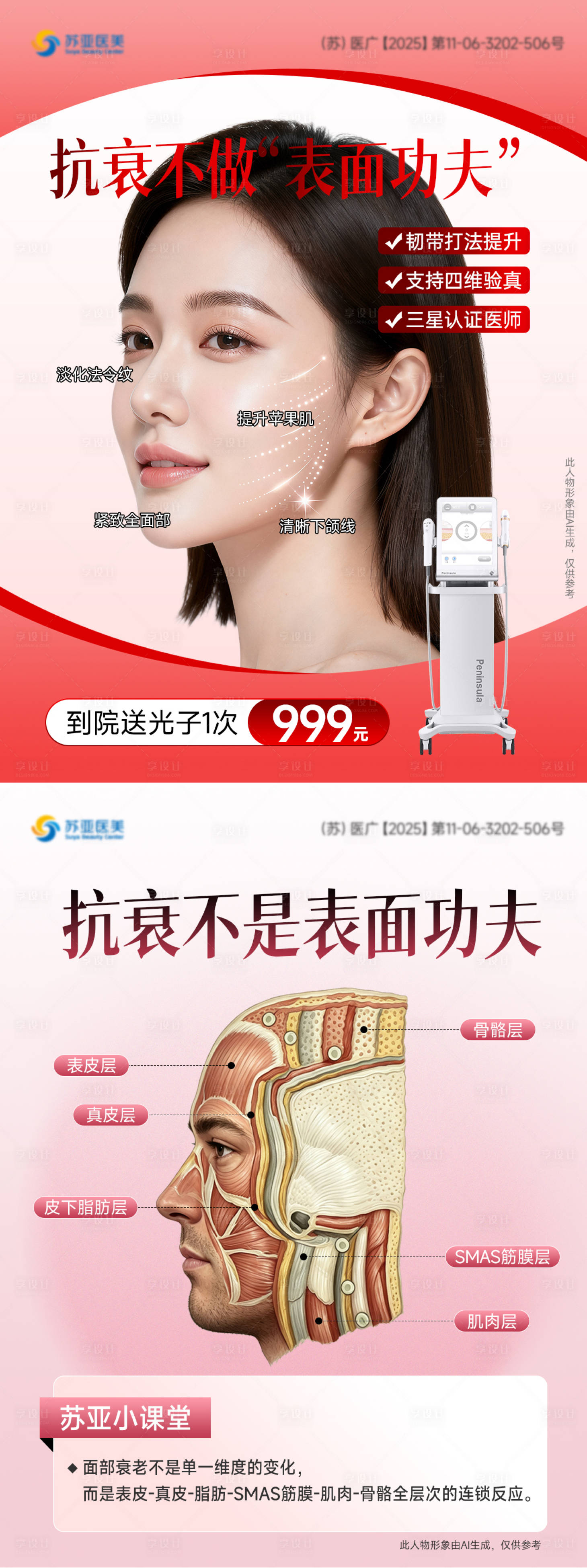 源文件下载【享设计】搜索编号：13150036842239669【抗衰不是表面功夫科普】