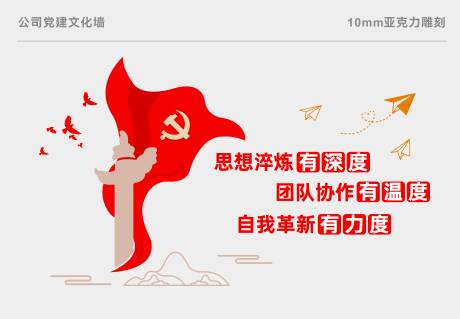 源文件下载【享设计】搜索编号：72990037101051939【党建文化墙】
