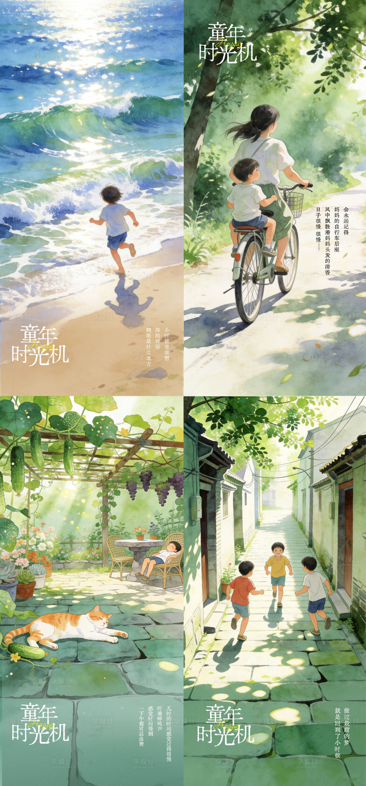 源文件下载【享设计】搜索编号：90600036735402711【童年儿童节】