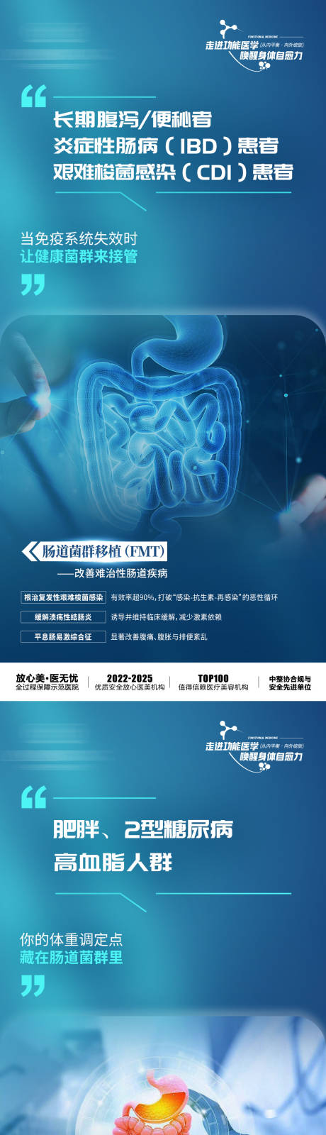 源文件下载【享设计】搜索编号：17100036831249003【肠道菌群移植系列海报】