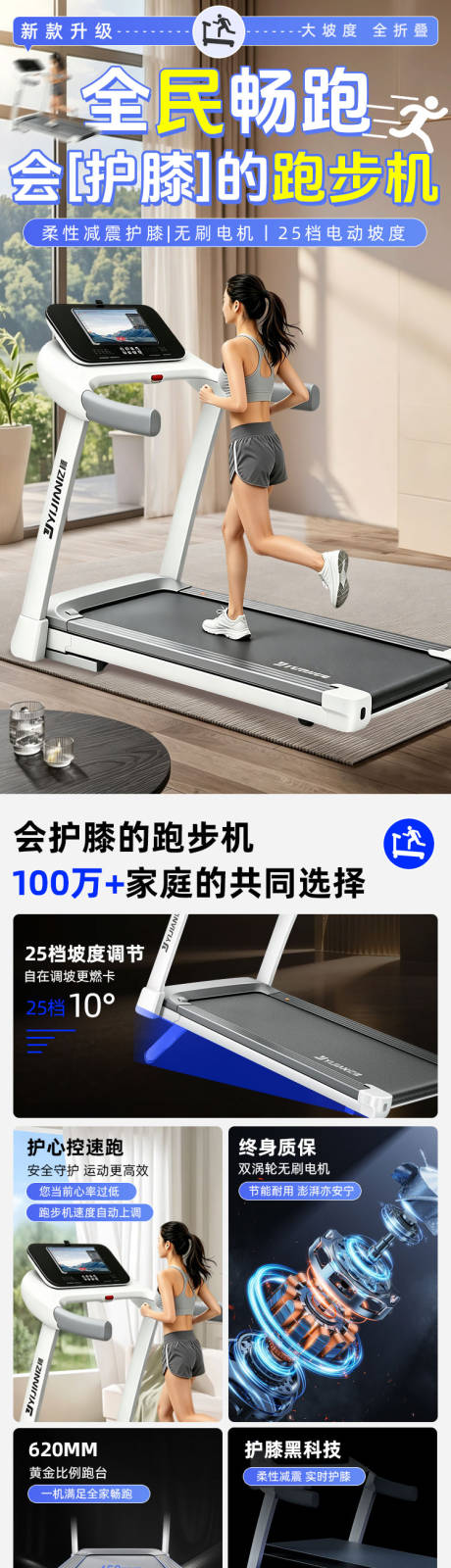 源文件下载【享设计】搜索编号：25300036680102596【跑步一体机电商详情页】