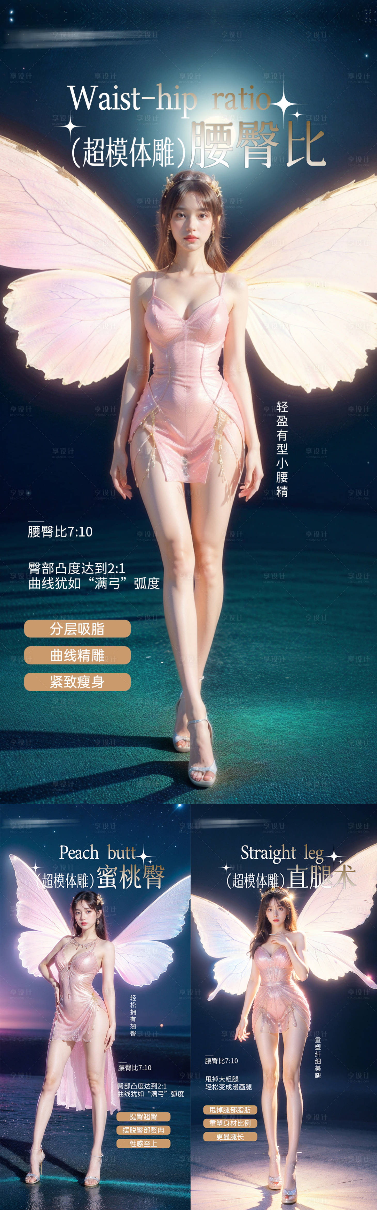 源文件下载【享设计】搜索编号：44210036715238411【超模体雕海报】