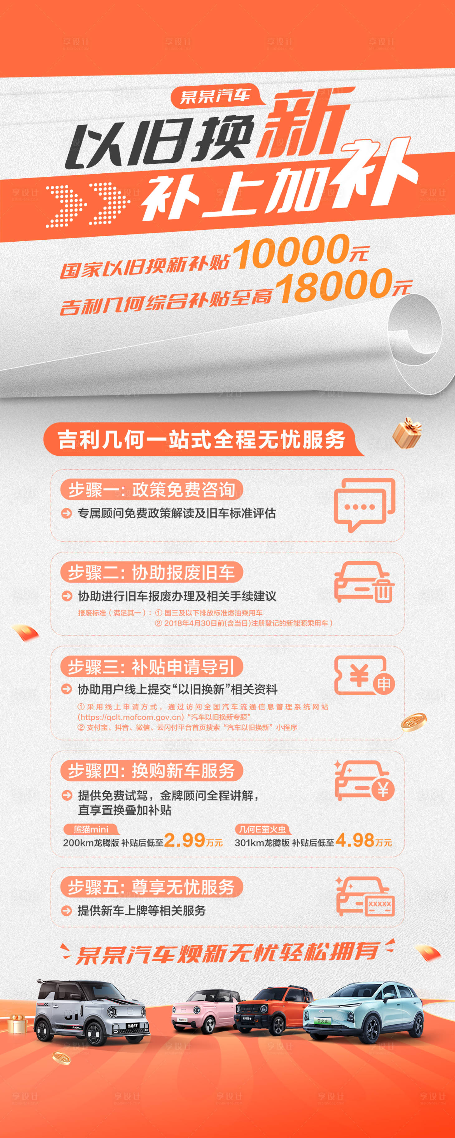 源文件下载【享设计】搜索编号：37530036687594483【汽车海报】