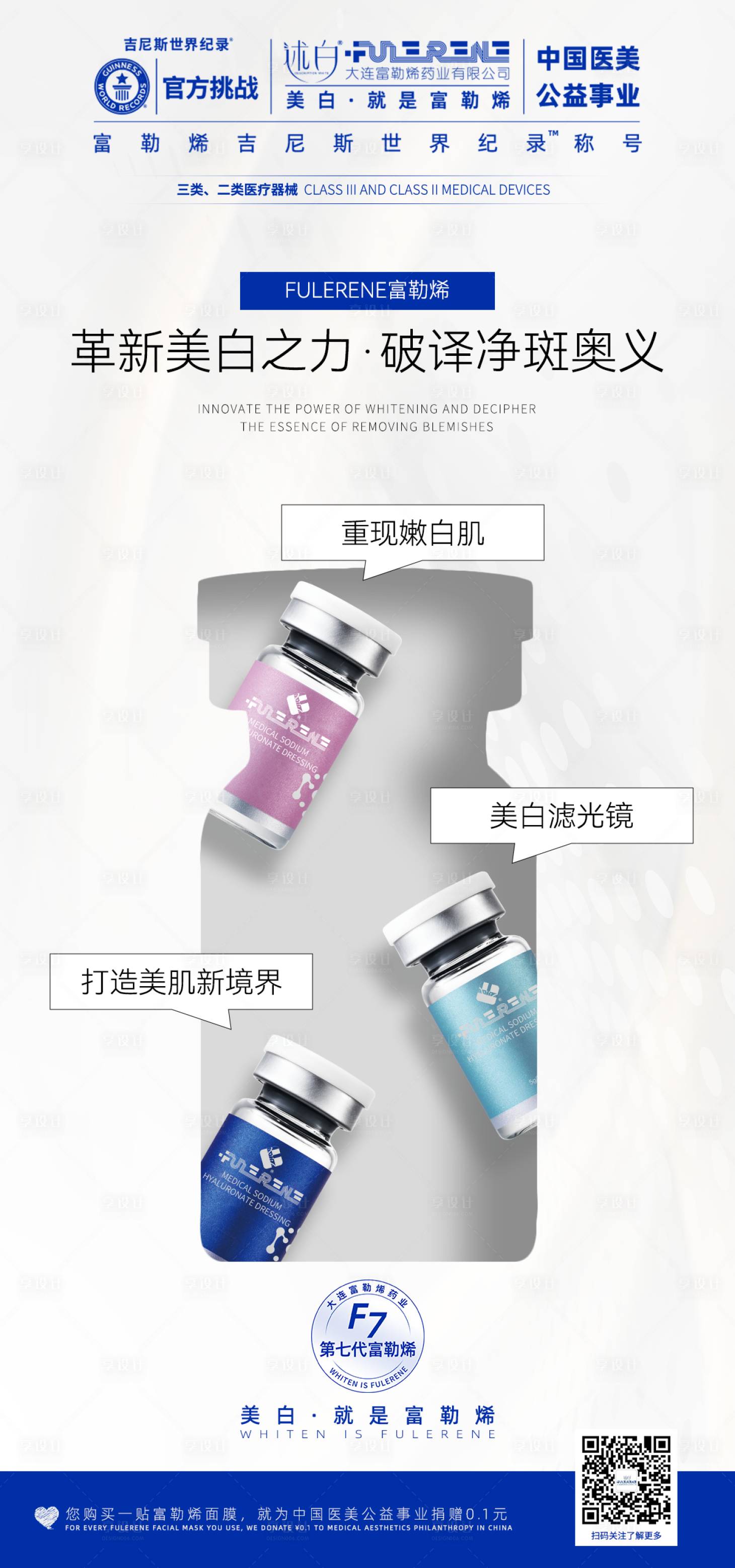 源文件下载【享设计】搜索编号：73720037061561506【大气富勒烯产品套组海报】