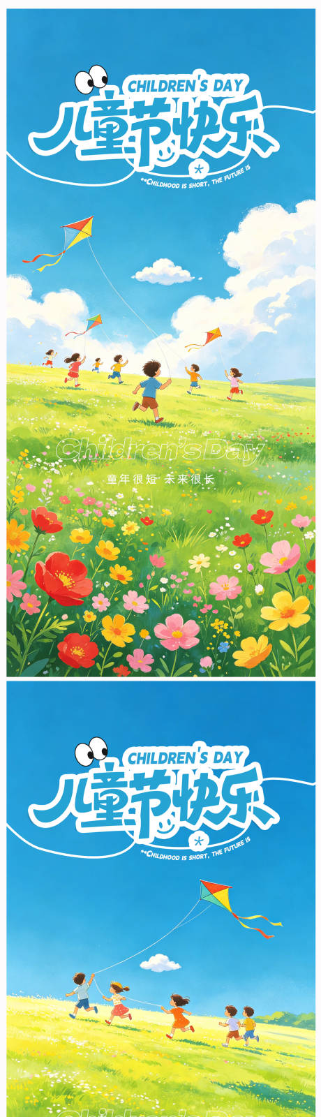 源文件下载【享设计】搜索编号：21770036843589324【六一儿童节海报】
