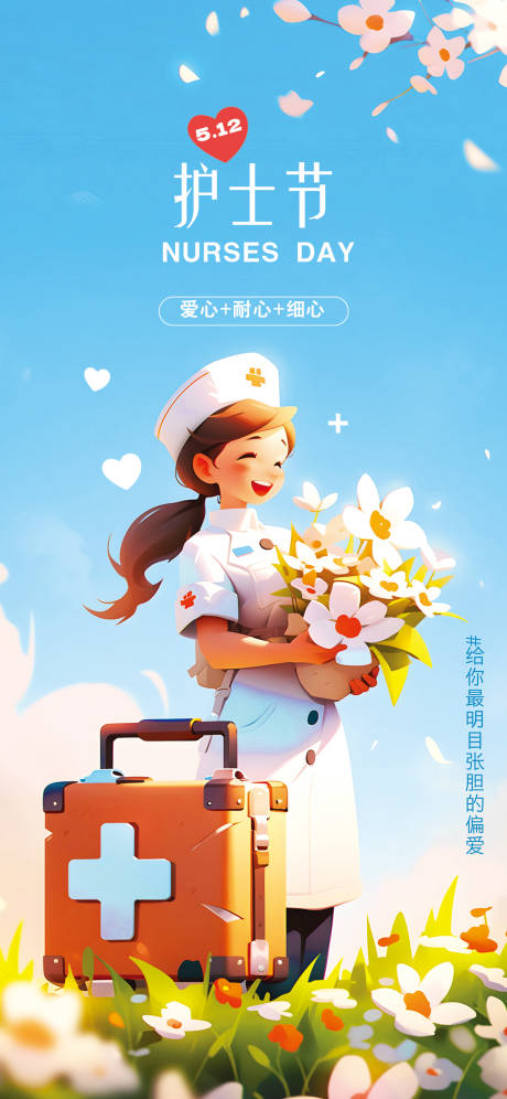 源文件下载【享设计】搜索编号：84870036718249889【护士节】