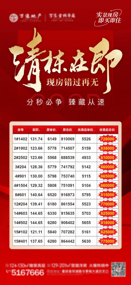 源文件下载【享设计】搜索编号：46610037107899217【清栋特价房海报】