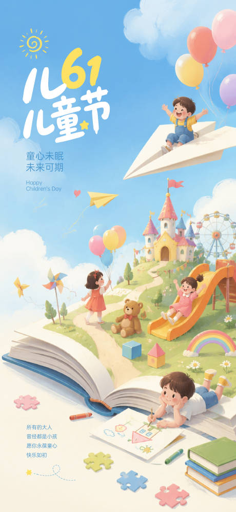 源文件下载【享设计】搜索编号：45260037061315971【六一儿童节】