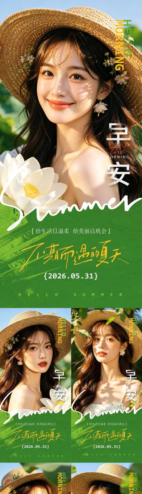 源文件下载【享设计】搜索编号：90960036683528688【早安医美美业早安图】