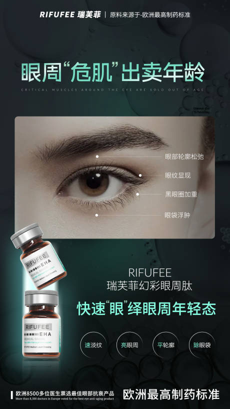 源文件下载【享设计】搜索编号：17180036820295946【医美护肤品产品宣传海报】