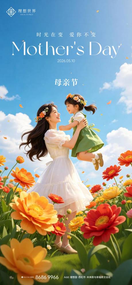源文件下载【享设计】搜索编号：78910036738381950【母亲节节日海报】