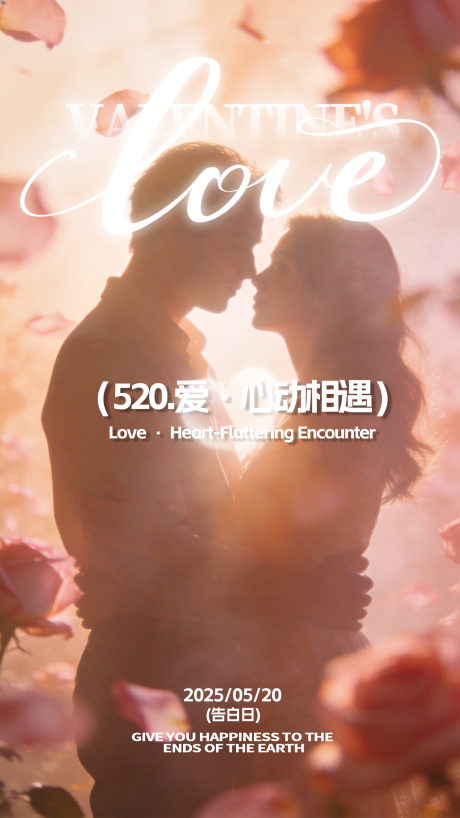源文件下载【享设计】搜索编号：23970036798067864【情人节520ins海报】