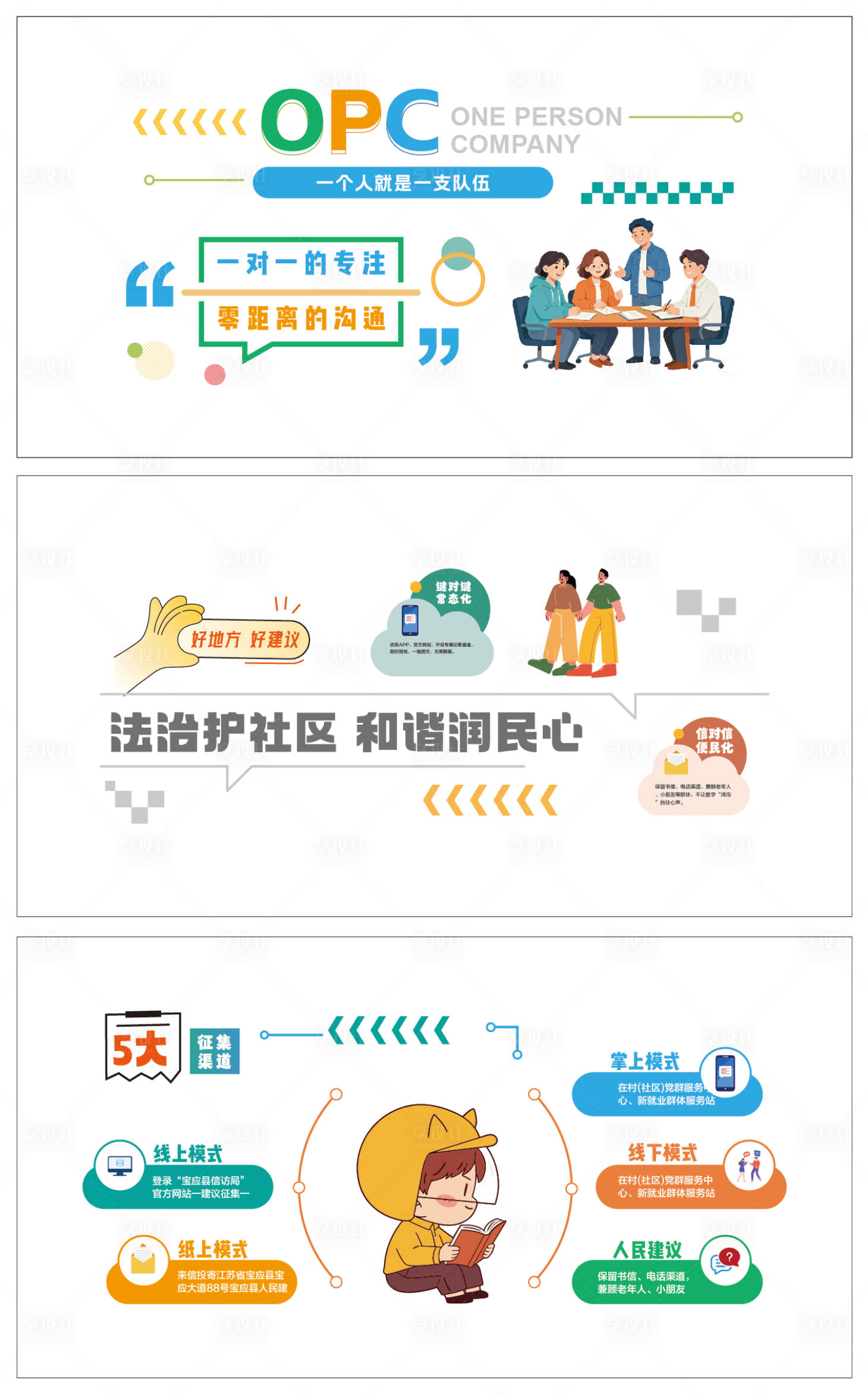 源文件下载【享设计】搜索编号：54500036905285017【社区活力文化墙】