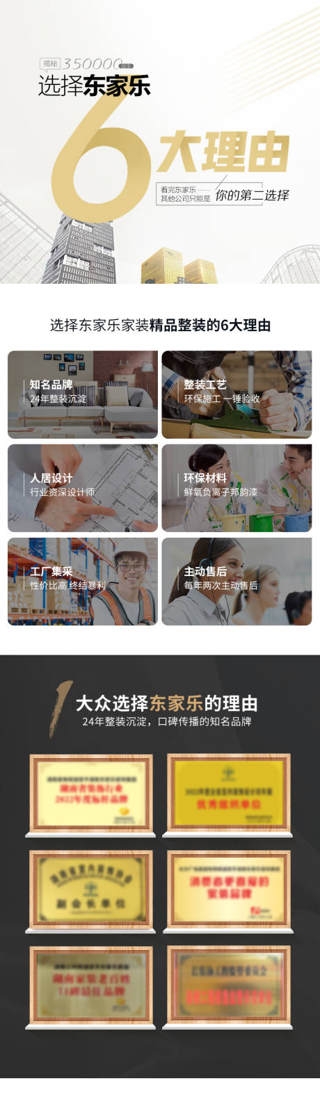 源文件下载【享设计】搜索编号：35770036872465298【装修家装品牌价值点长图】