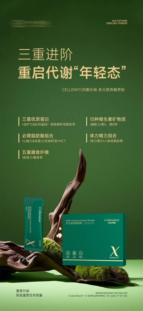 源文件下载【享设计】搜索编号：60740036773038078【营养粉产品海报】