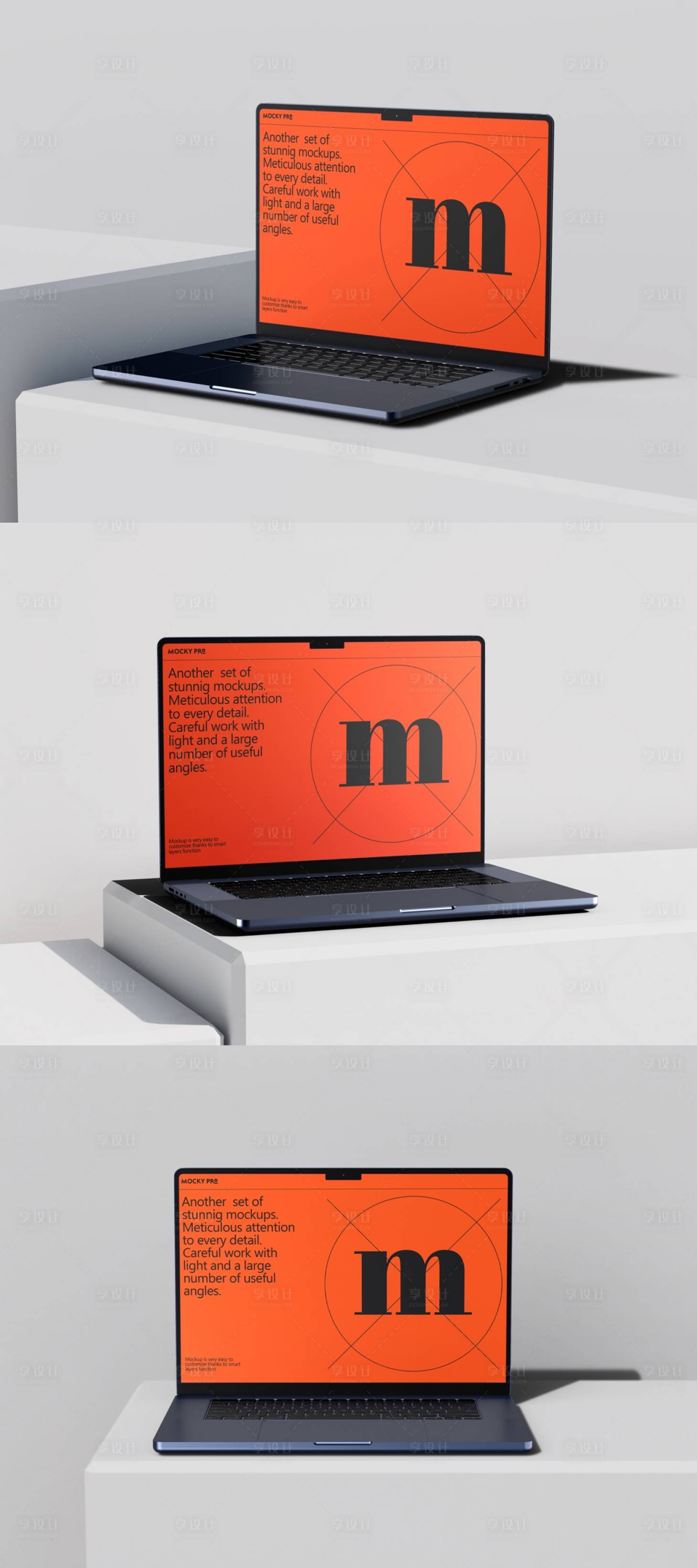 源文件下载【享设计】搜索编号：77820036804156701【MacBook Pro电脑样机模型】