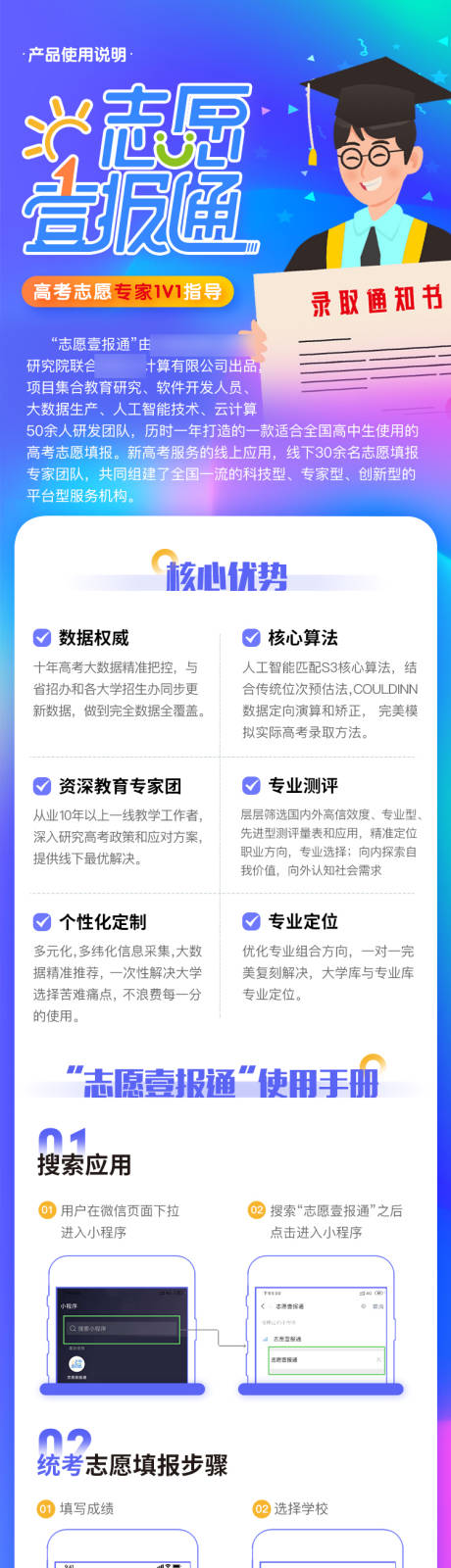 源文件下载【享设计】搜索编号：94600036792071425【高考志愿教育培训详情页 】