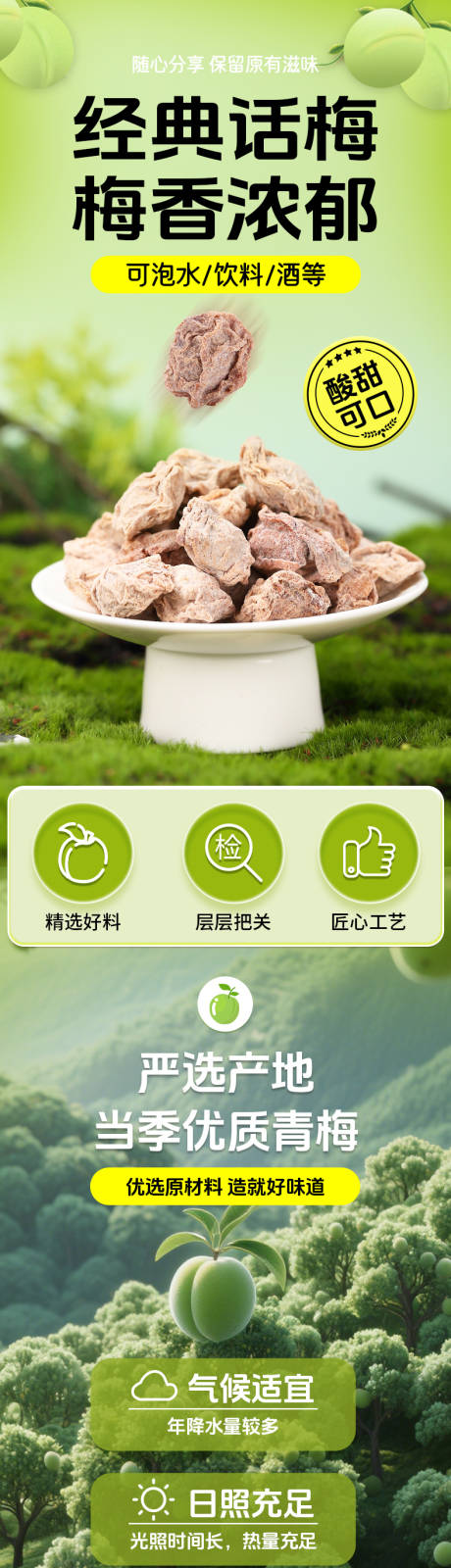 源文件下载【享设计】搜索编号：30760037082998945【日式话梅电商详情页】