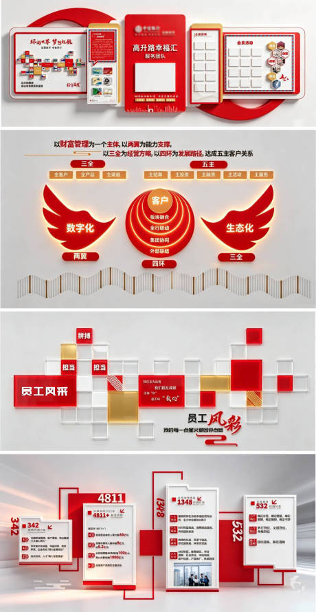 源文件下载【享设计】搜索编号：70280036848684087【企业文化墙】