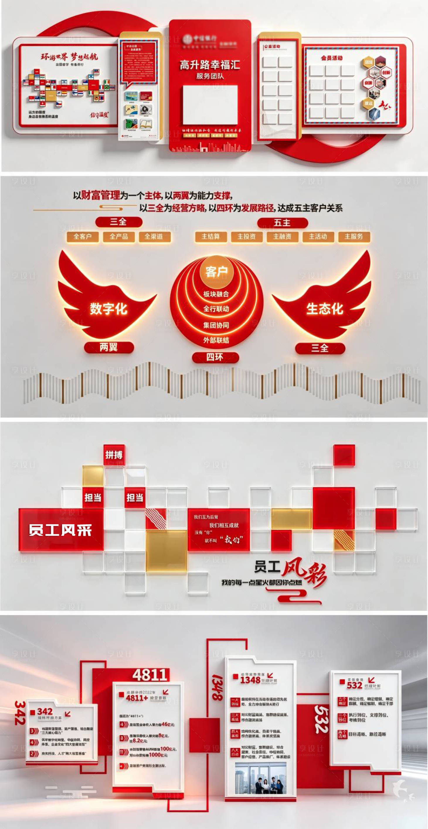 源文件下载【享设计】搜索编号：70280036848684087【企业文化墙】