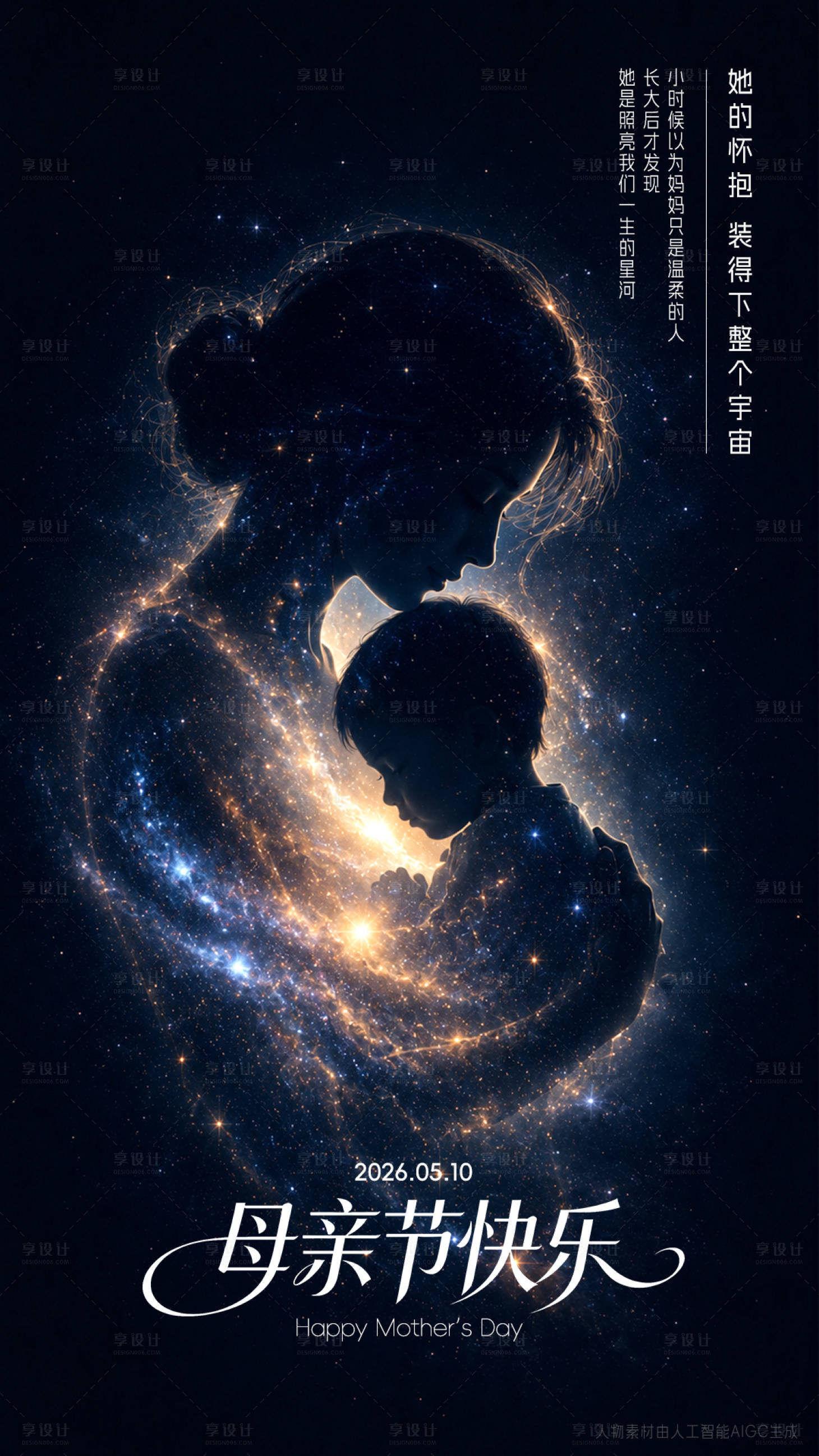 源文件下载【享设计】搜索编号：94920036703819196【母亲节海报】
