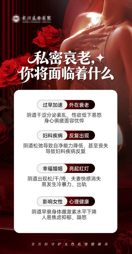 源文件下载【享设计】搜索编号：50130036677959156【女性私密科普海报】