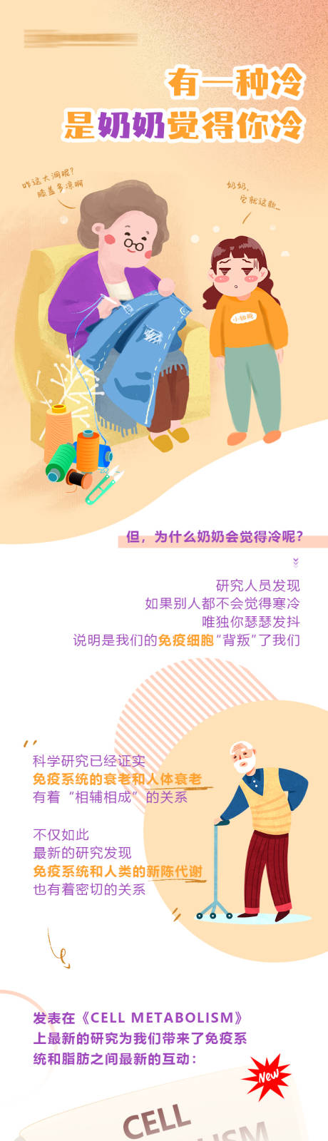 源文件下载【享设计】搜索编号：56840036759317496【医疗健康干细胞科普长图海报】