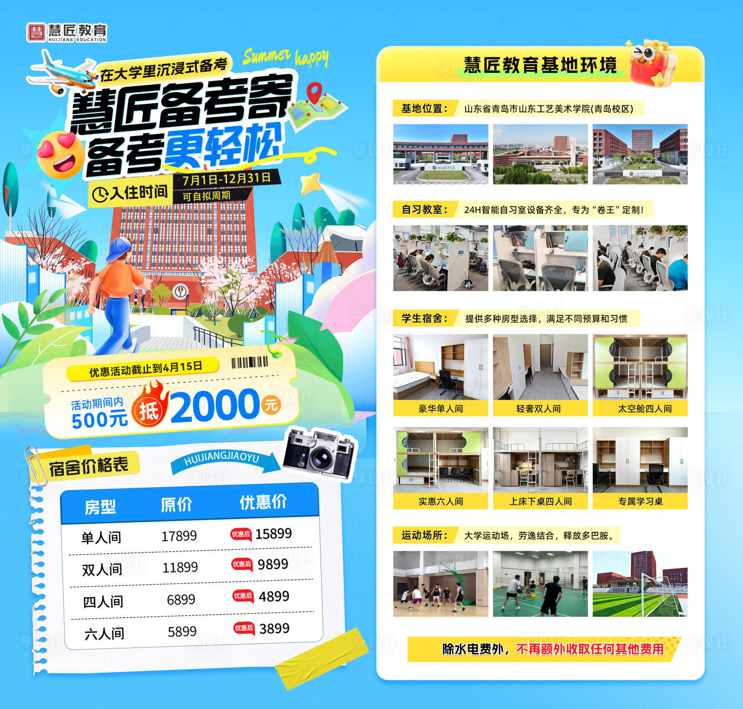 源文件下载【享设计】搜索编号：86000036756396378【考研备考寄宿宣传】