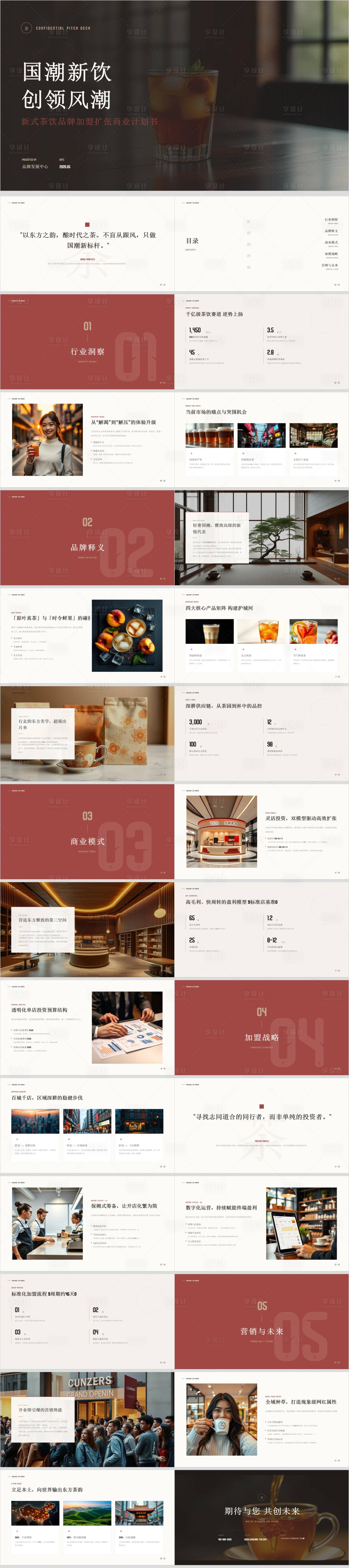 源文件下载【享设计】搜索编号：46300036766779583【新式茶饮品牌加盟扩张商业计划书】