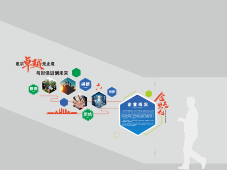 源文件下载【享设计】搜索编号：19910036681484527【扶梯文化墙】