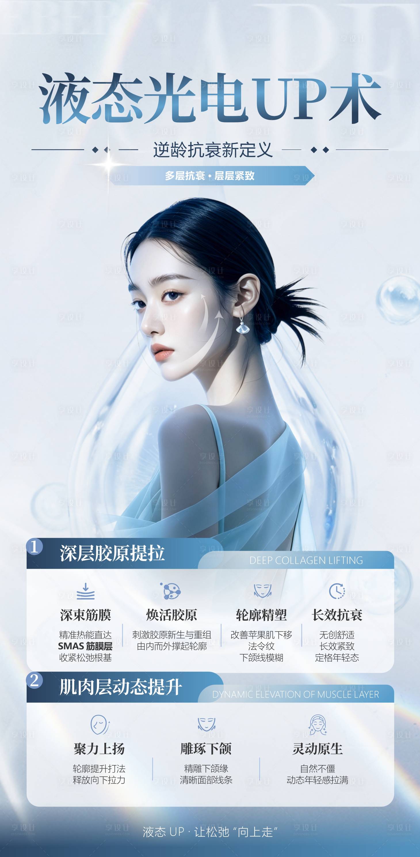 源文件下载【享设计】搜索编号：54720036741131992【液态光电宣传海报】