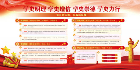 源文件下载【享设计】搜索编号：38250037210647578【党建红色展板文化墙】