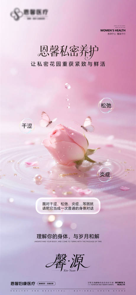 源文件下载【享设计】搜索编号：14130037592499043【医美私密海报】