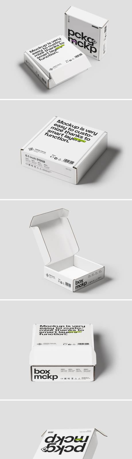 源文件下载【享设计】搜索编号：30090037353888409【极简风飞机盒包装样包装盒样机】