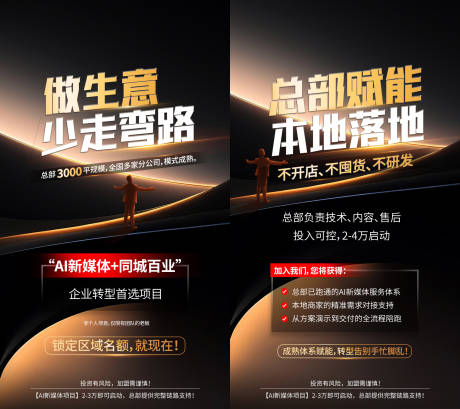 源文件下载【享设计】搜索编号：67650037174582899【做生意本地生意招商海报】