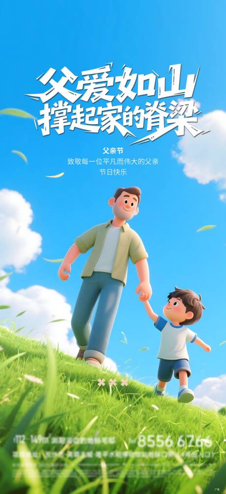 源文件下载【享设计】搜索编号：27650037425359970【父亲节海报】