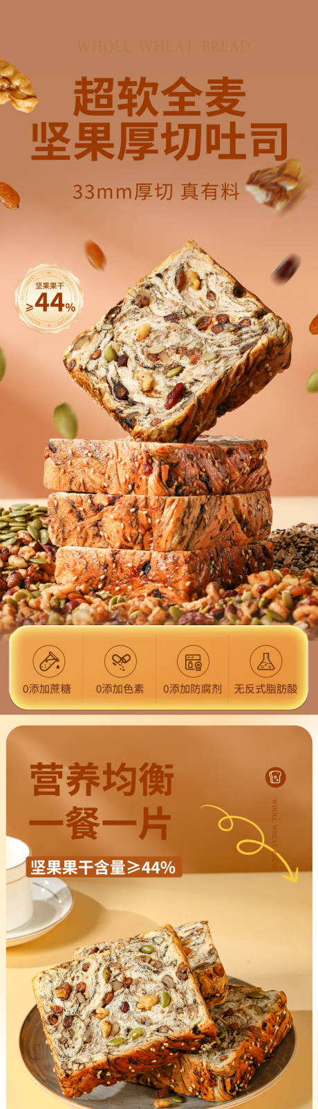 源文件下载【享设计】搜索编号：18580037421499327【坚果吐司面包】