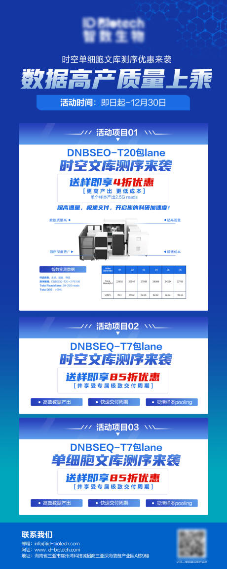 源文件下载【享设计】搜索编号：56650037431165827【生物基因单细胞测序医疗科普展架易拉宝】